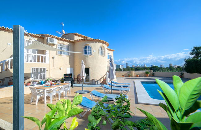 Casa de 6 quartos em Calp com piscina privada e jardim - Foto 22