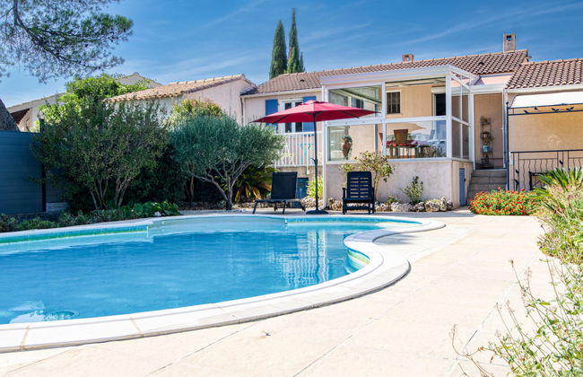 Casa de 3 quartos em Le Muy com piscina privada e jardim - Foto 24