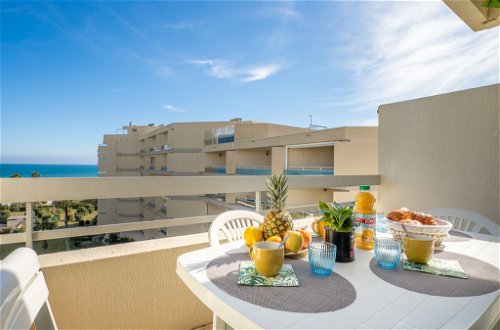 Foto 14 - Apartamento de 2 quartos em Canet-en-Roussillon com jardim e vistas do mar