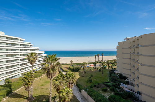 Foto 18 - Apartamento de 2 habitaciones en Canet-en-Roussillon con jardín y vistas al mar