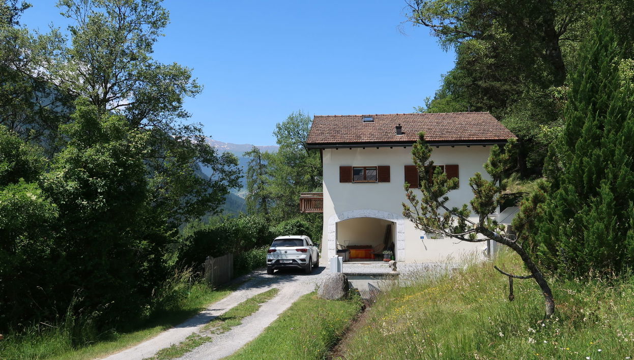 Apartment mit 2 Schlafzimmern in Albula/Alvra mit garten - Foto 1
