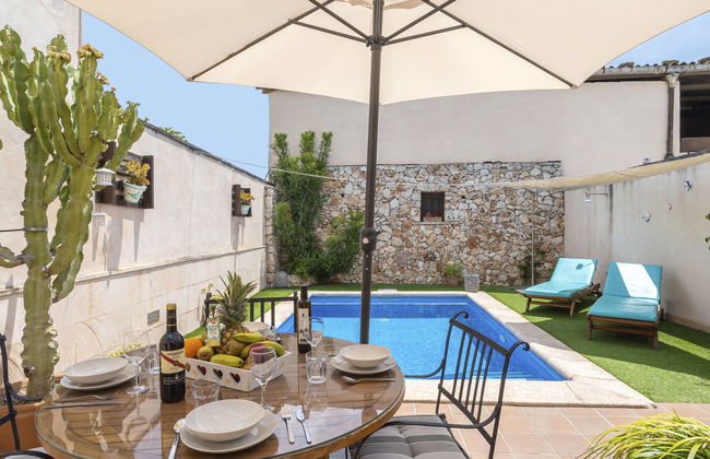 Casa de 3 quartos em Porreres com piscina privada e jardim - Foto 2