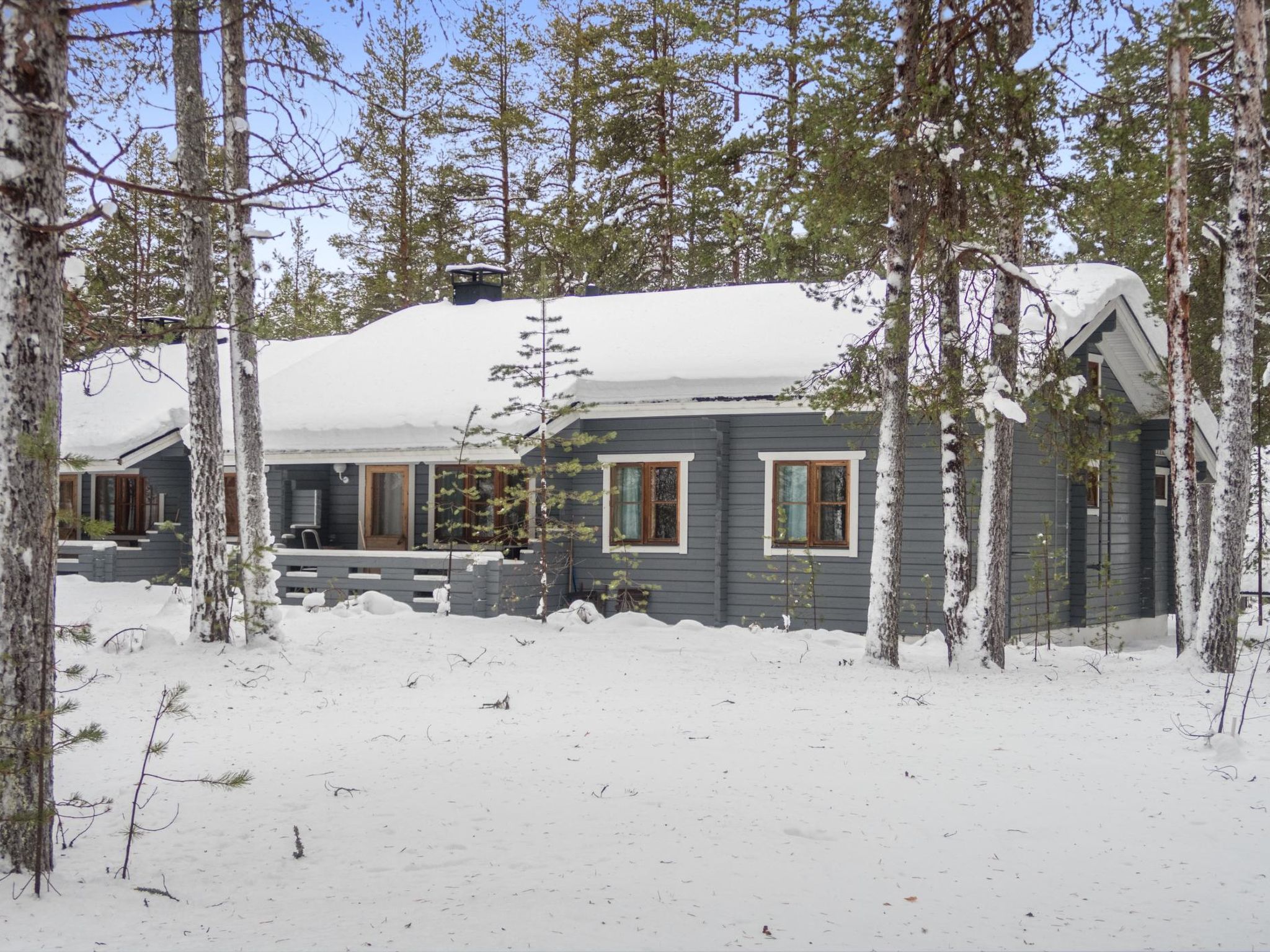 Foto 1 - Haus mit 2 Schlafzimmern in Kuusamo mit sauna und blick auf die berge