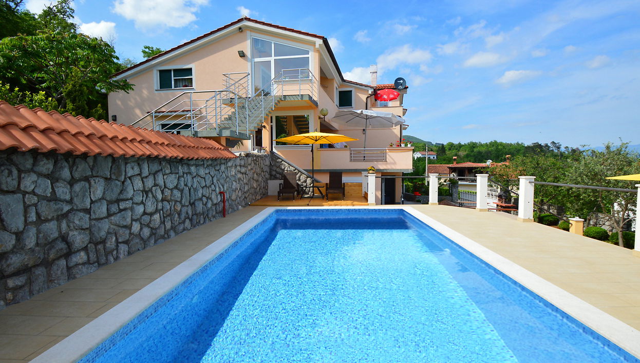 Apartment mit 3 Schlafzimmern in Opatija mit schwimmbad und garten - Foto 1