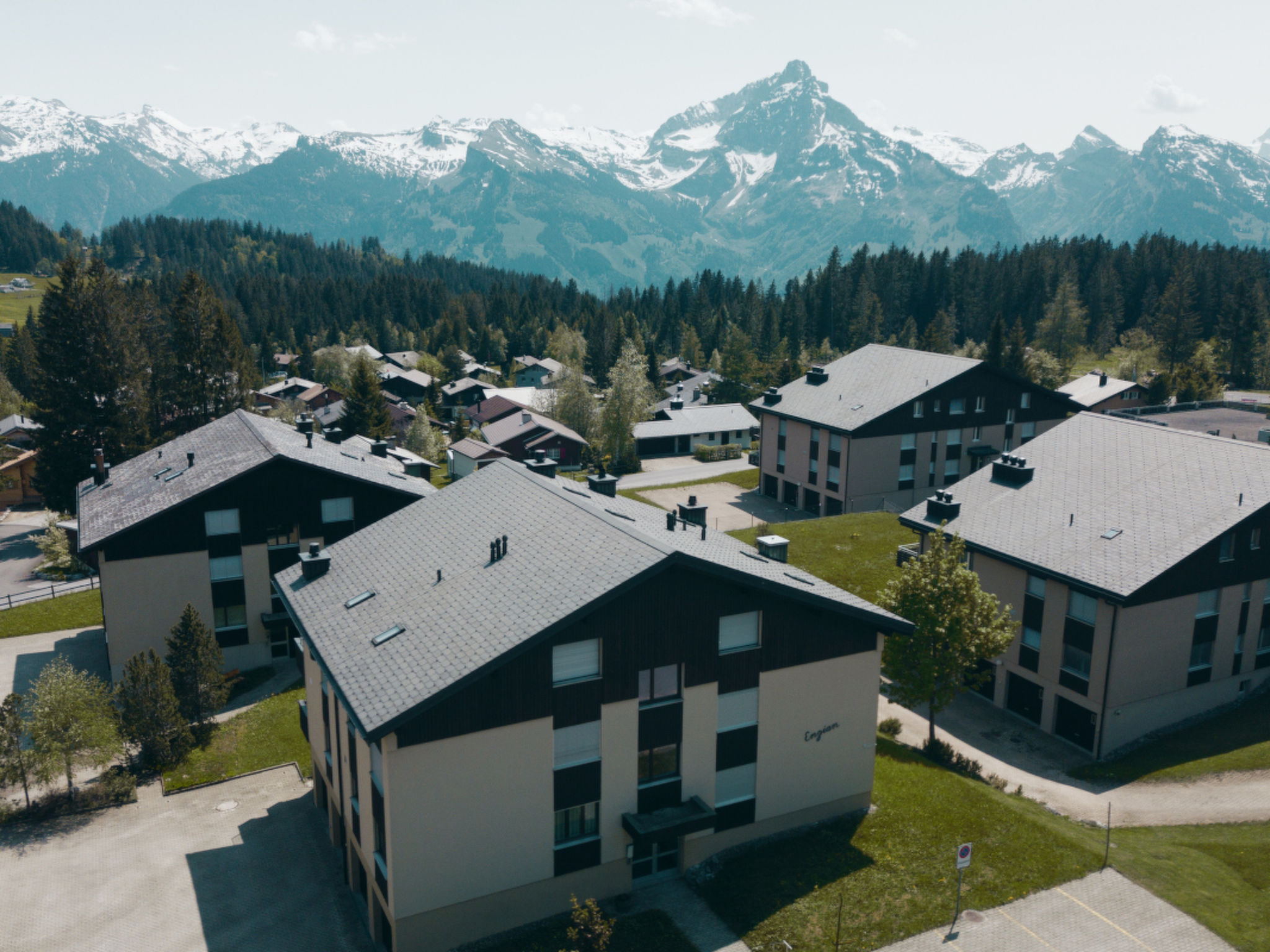 Foto 1 - Apartamento de 1 habitación en Amden con vistas a la montaña