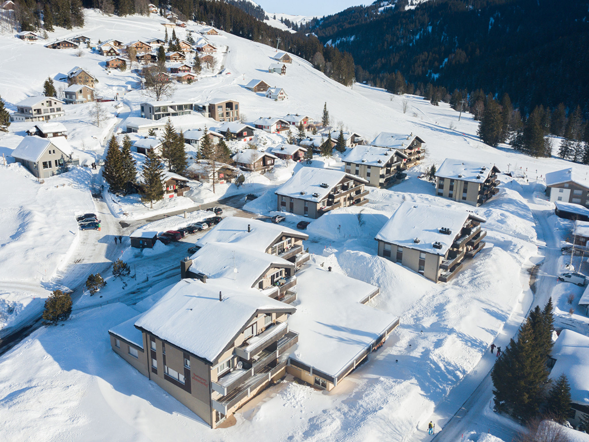 Foto 3 - Appartamento con 1 camera da letto a Amden con vista sulle montagne