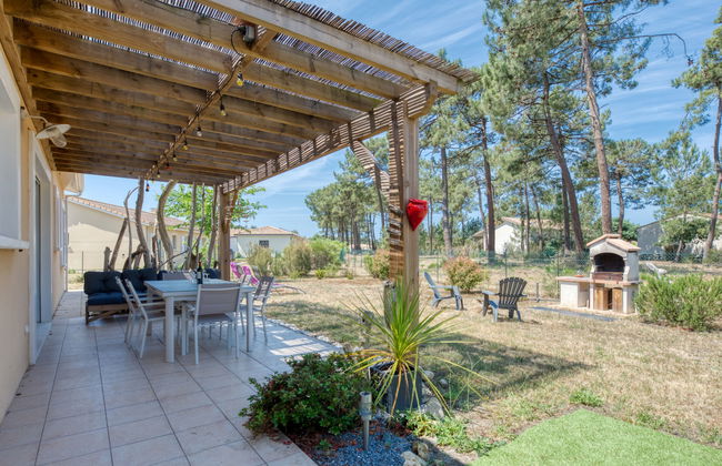 Casa de 4 quartos em Vendays-Montalivet com jardim e terraço - Foto 1