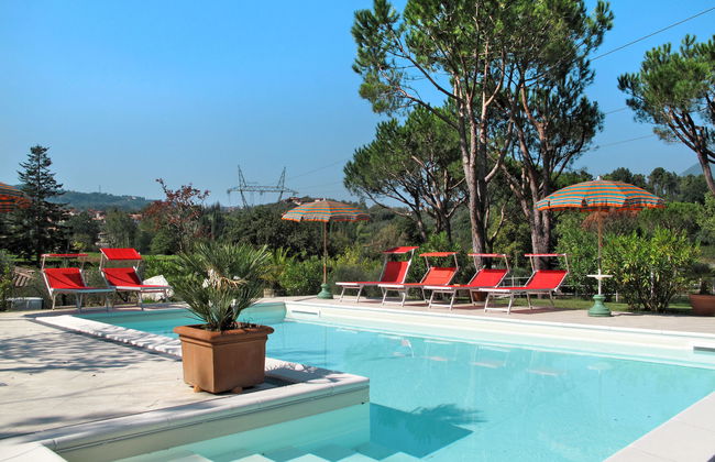 Casa de 3 quartos em Camaiore com piscina privada e jardim - Foto 44