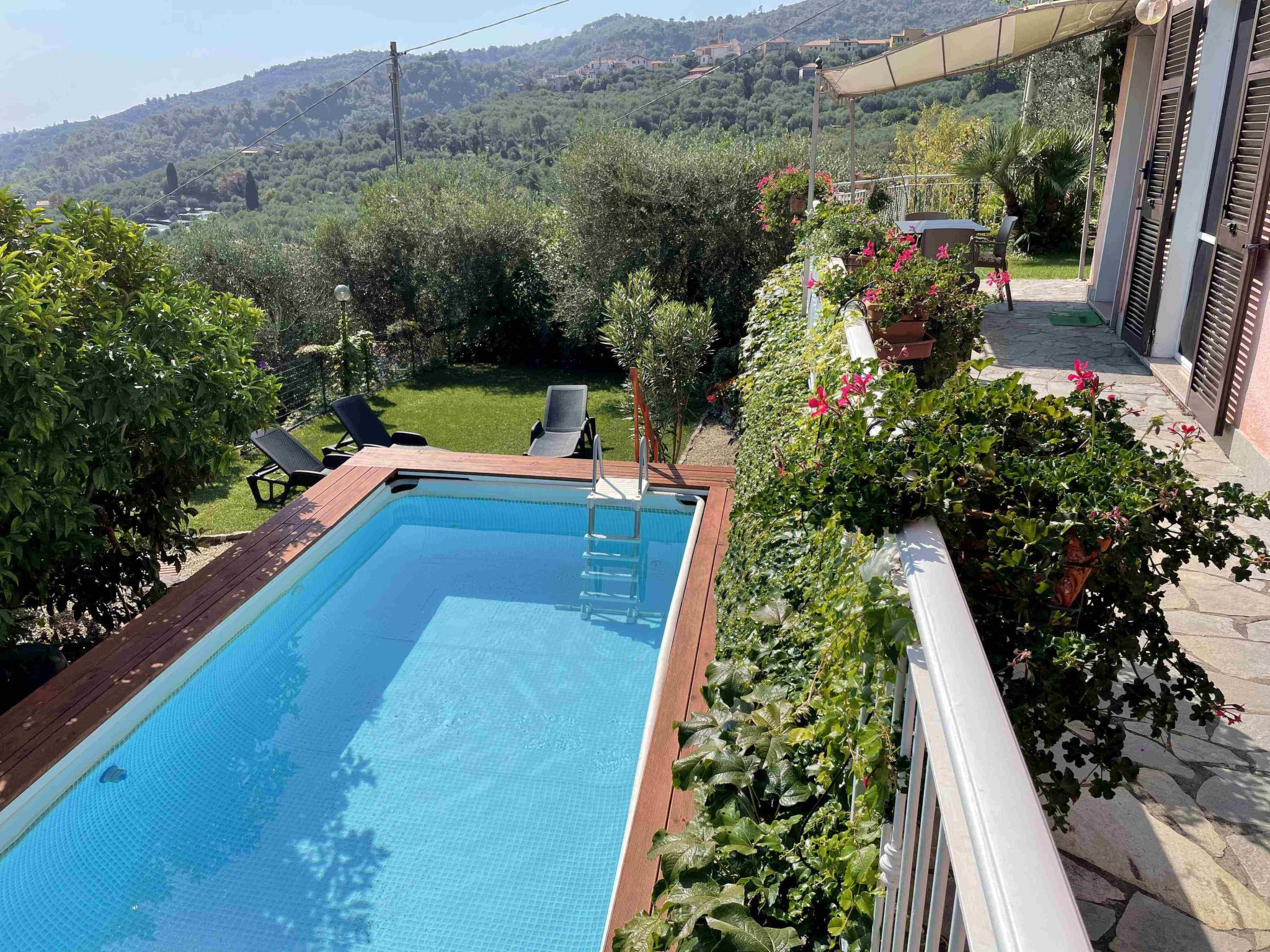 Photo 1 - Appartement de 2 chambres à Dolcedo avec piscine et jardin