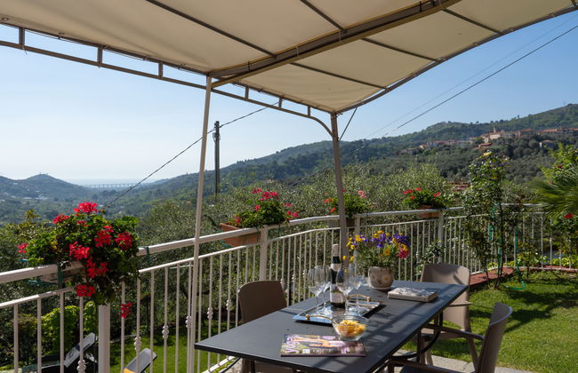 Apartamento de 2 quartos em Dolcedo com piscina e jardim - Foto 6