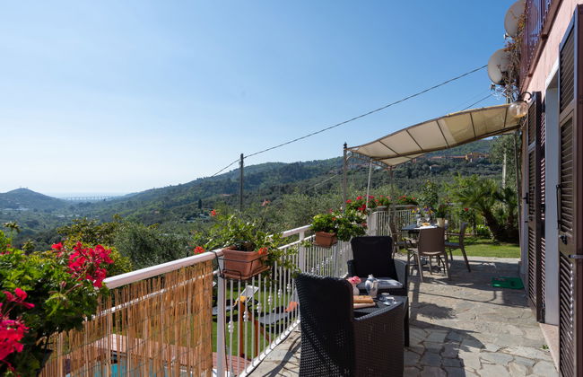 Apartment mit 2 Schlafzimmern in Dolcedo mit schwimmbad und garten - Foto 9