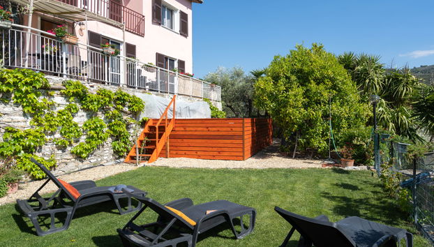 Apartment mit 2 Schlafzimmern in Dolcedo mit schwimmbad und garten - Foto 2