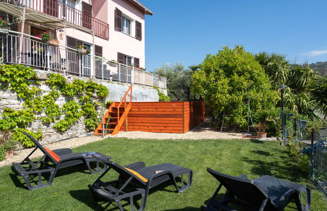 Apartment mit 2 Schlafzimmern in Dolcedo mit schwimmbad und garten - Foto 2