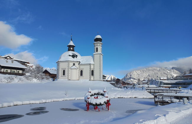 Apartamento de 2 quartos em Seefeld in Tirol com jardim - Foto 23