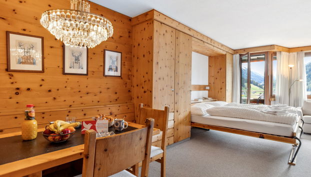 Apartment mit 2 Schlafzimmern in Davos mit schwimmbad und sauna - Foto 3