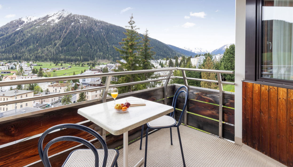 Apartment mit 2 Schlafzimmern in Davos mit schwimmbad und sauna - Foto 1