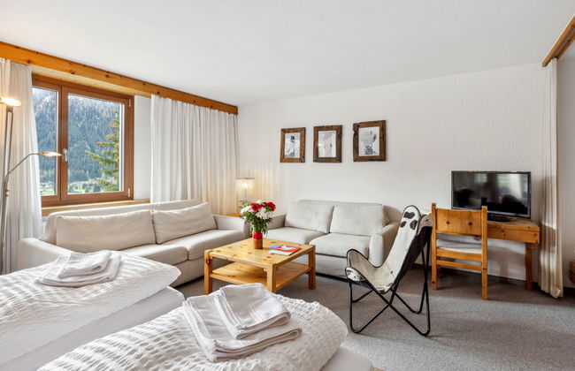 Apartamento de 2 quartos em Davos com piscina e sauna - Foto 4