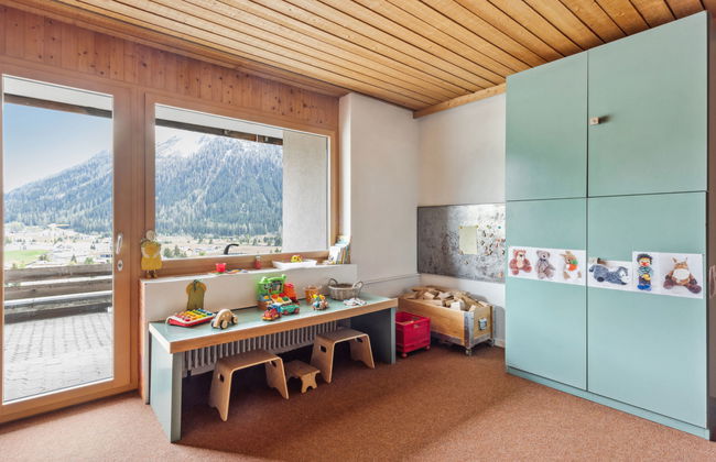 Apartamento de 2 quartos em Davos com piscina e sauna - Foto 24