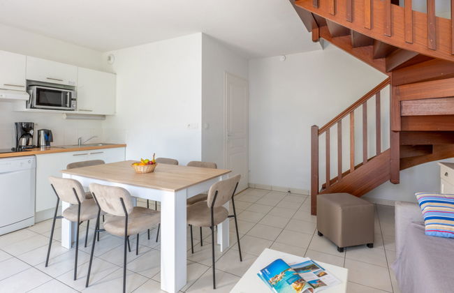 Apartamento de 2 quartos em Hourtin com piscina e terraço - Foto 10