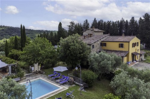 Foto 3 - Casa de 4 habitaciones en Greve in Chianti con piscina y jardín