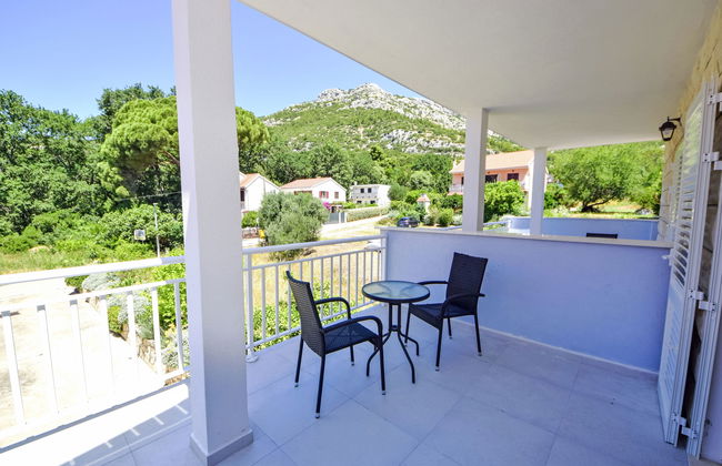 Apartamento de 2 quartos em Orebić com piscina e jardim - Foto 8