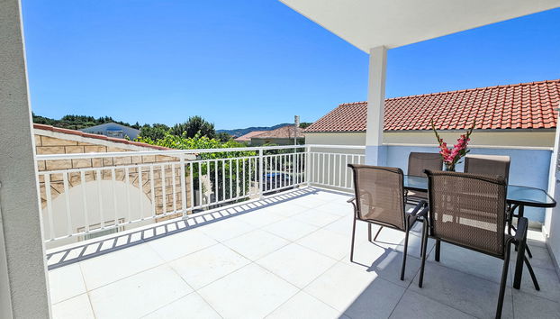 Apartamento de 2 quartos em Orebić com piscina e jardim - Foto 3