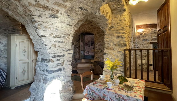 Apartment mit 2 Schlafzimmern in Prelà mit garten - Foto 5