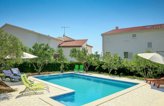Apartment mit 2 Schlafzimmern in Sibenik mit schwimmbad und garten - Foto 8