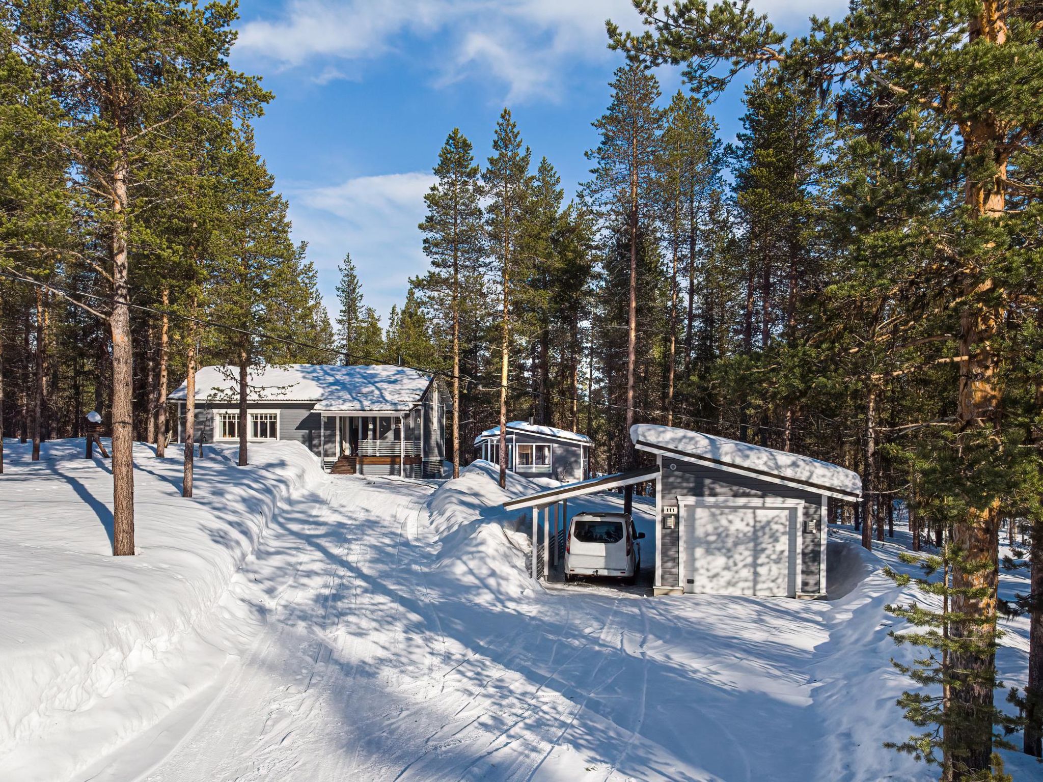 Foto 25 - Haus mit 2 Schlafzimmern in Enontekiö mit sauna und blick auf die berge