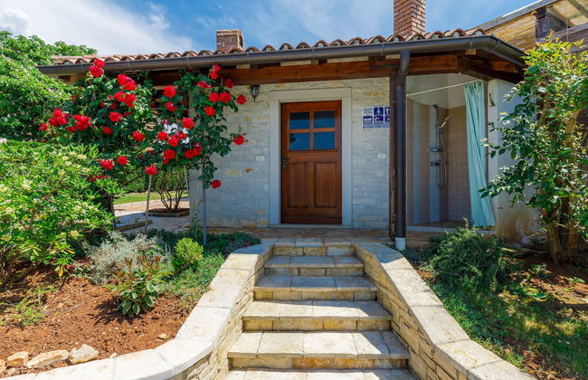 Casa de 3 quartos em Sveti Lovreč com piscina privada e jardim - Foto 33