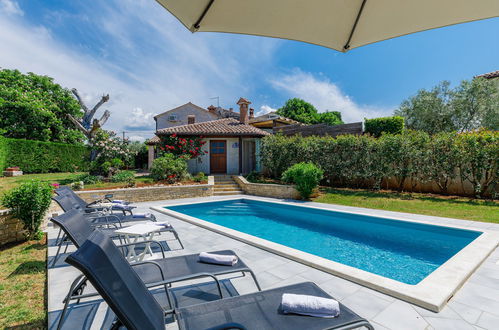 Foto 1 - Casa con 2 camere da letto a Sveti Lovreč con piscina privata e vista mare