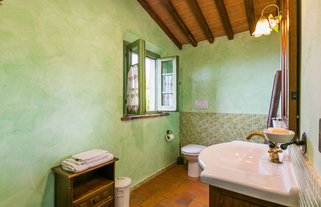 Casa de 2 quartos em Vinci com piscina privada e jardim - Foto 20