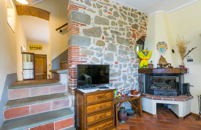Casa de 2 quartos em Vinci com piscina privada e jardim - Foto 15
