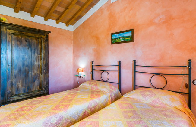 Casa de 2 quartos em Vinci com piscina privada e jardim - Foto 33