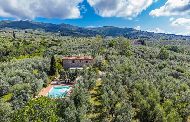 Casa de 2 quartos em Vinci com piscina privada e jardim - Foto 44