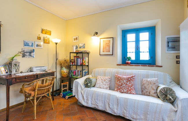 Casa de 2 quartos em Vinci com piscina privada e jardim - Foto 16