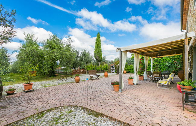 Casa de 2 quartos em Vinci com piscina privada e jardim - Foto 38
