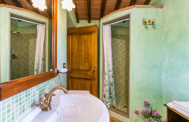 Casa de 2 quartos em Vinci com piscina privada e jardim - Foto 22