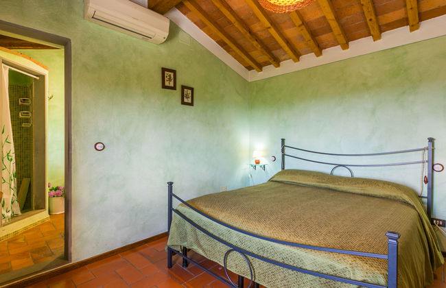 Casa de 2 quartos em Vinci com piscina privada e jardim - Foto 19