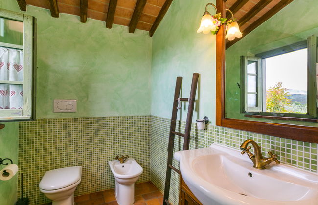 Casa de 2 quartos em Vinci com piscina privada e jardim - Foto 23