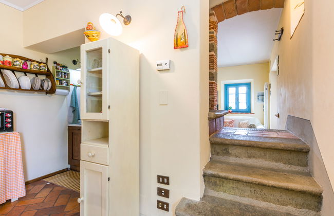 Casa de 2 quartos em Vinci com piscina privada e jardim - Foto 13