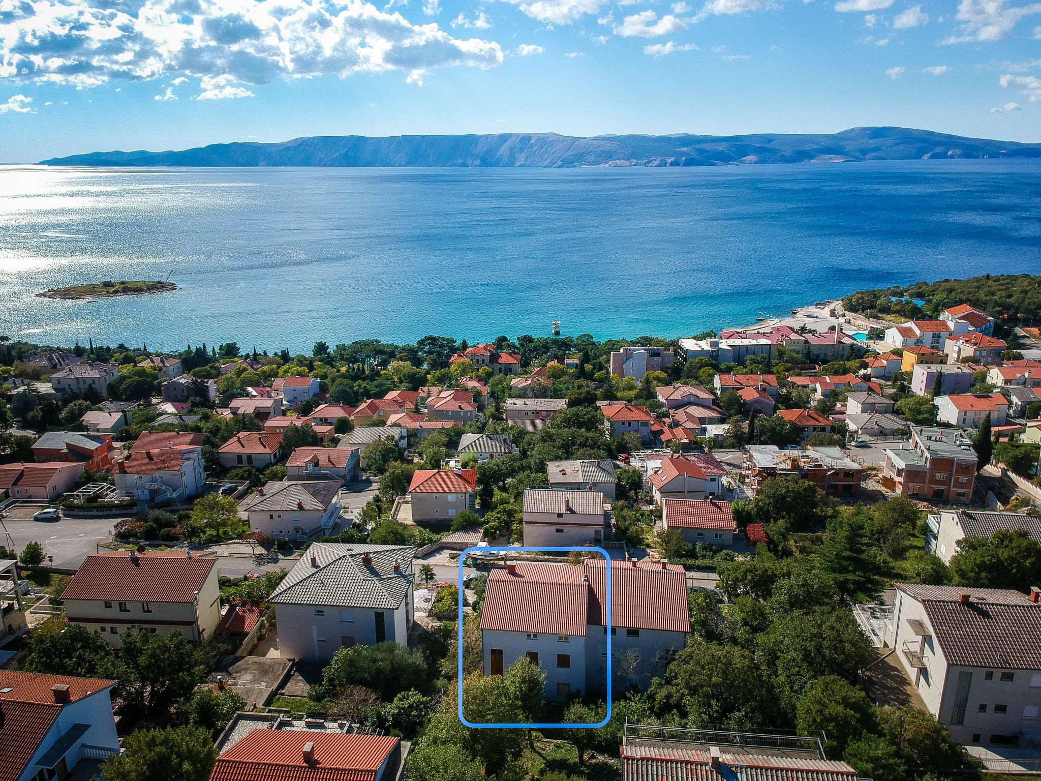 Foto 5 - Apartamento de 2 quartos em Novi Vinodolski com terraço e vistas do mar