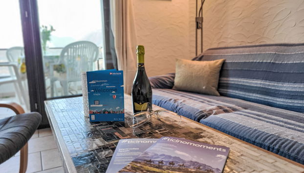 Apartamento de 2 quartos em Gambarogno com piscina e jardim - Foto 3