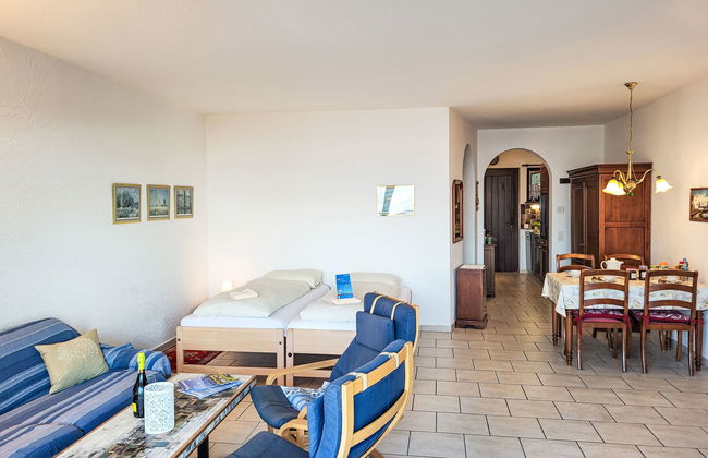 Apartamento de 2 quartos em Gambarogno com piscina e jardim - Foto 11