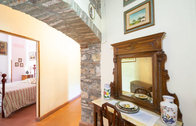 Casa de 4 quartos em Monticiano com piscina privada e jardim - Foto 36