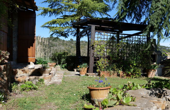 Casa de 4 quartos em Monticiano com piscina privada e jardim - Foto 19