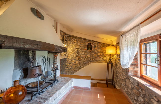 Casa de 4 quartos em Monticiano com piscina privada e jardim - Foto 35