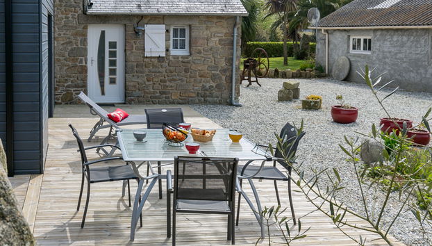 Haus mit 3 Schlafzimmern in Plounévez-Lochrist mit garten und terrasse - Foto 2