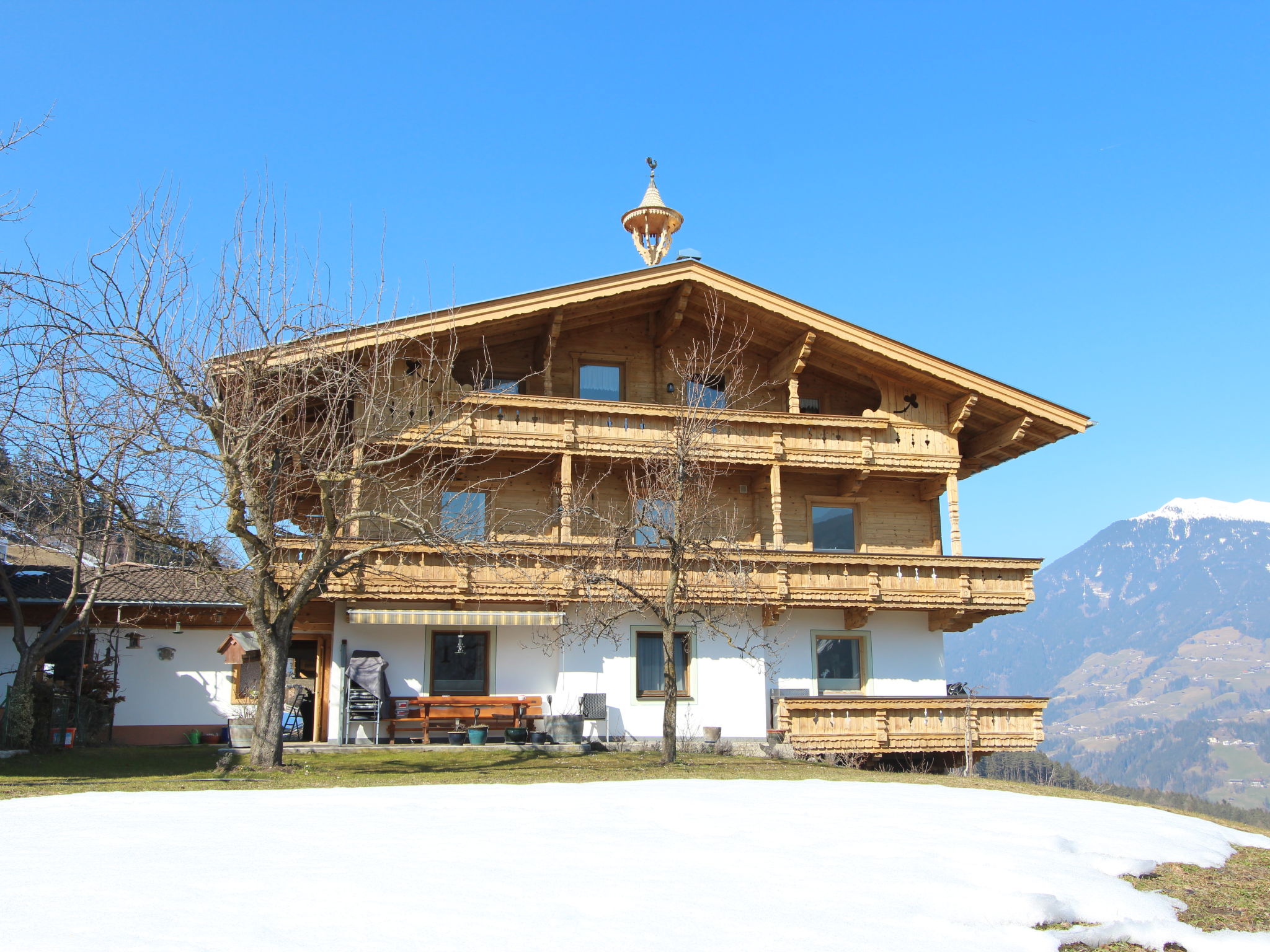 Foto 21 - Appartamento con 3 camere da letto a Aschau im Zillertal con vista sulle montagne