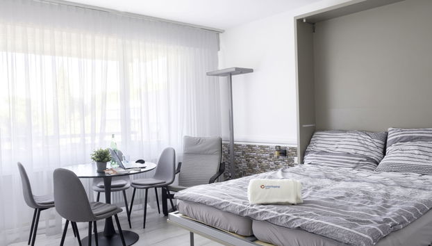 Apartment mit 2 Schlafzimmern in Bissone mit schwimmbad und garten - Foto 3
